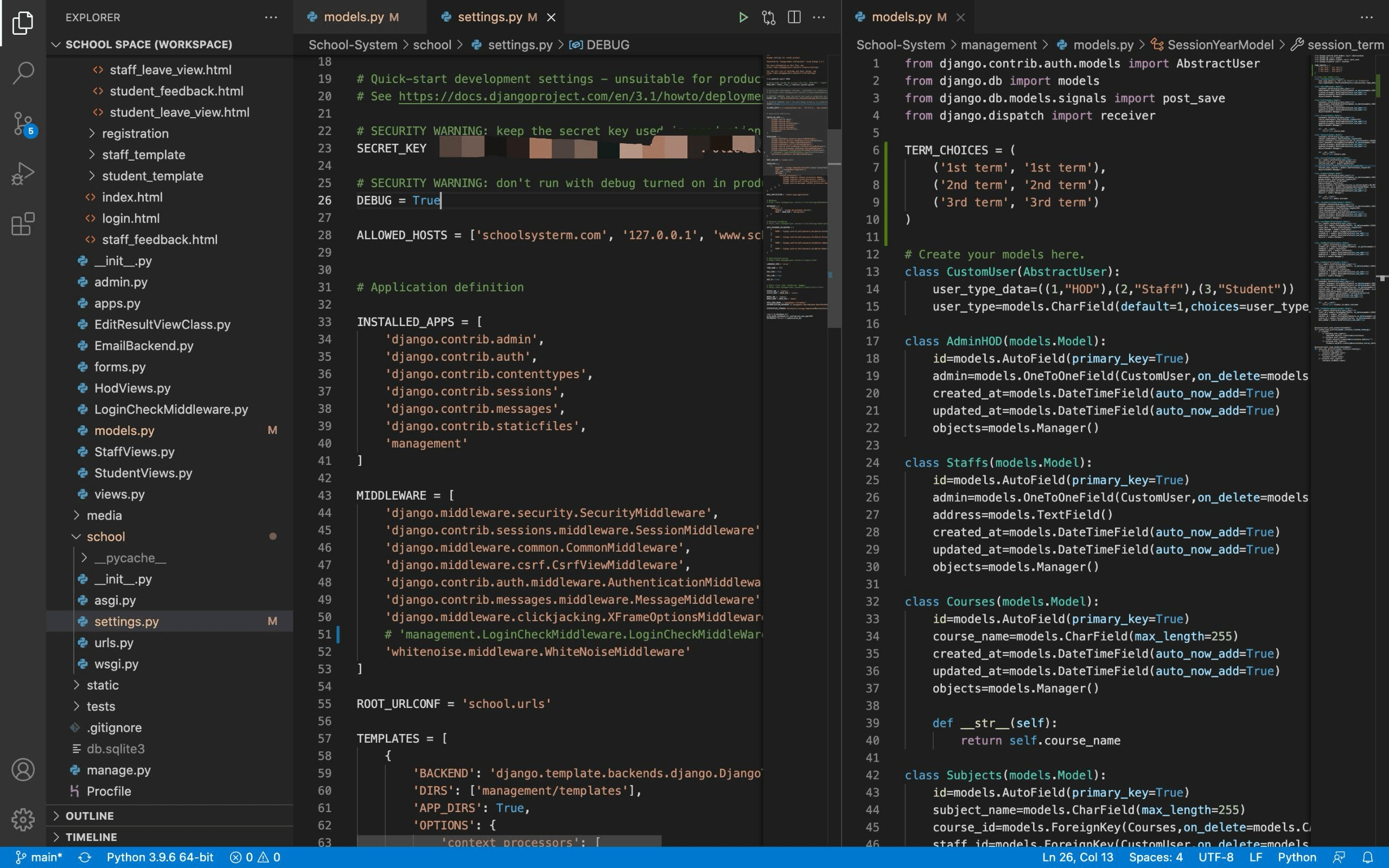 VS Code Environment